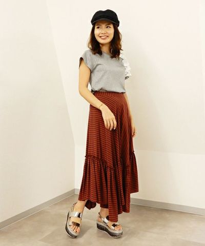 Re.Verofonna(ヴェロフォンナ) ☆チェックティアードギャザー Re.Verofonna(ヴェロフォンナ) ☆チェックティアードギャザー