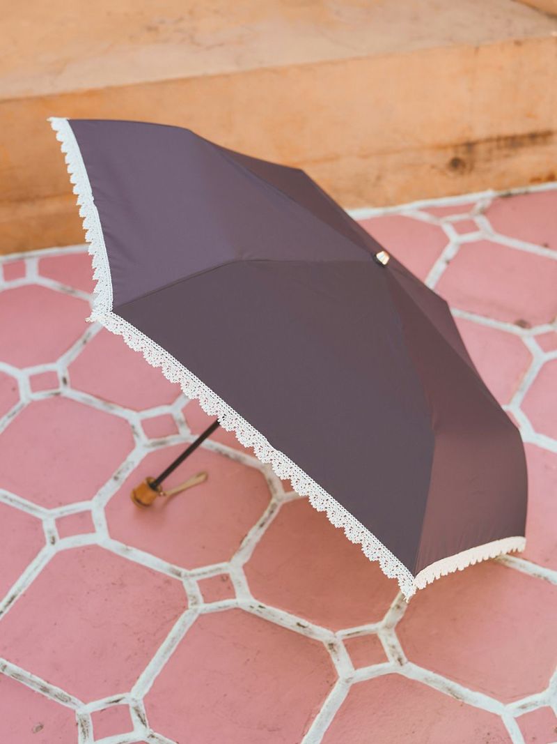 efla(エフラ)公式通販｜晴雨兼用フラワーレース折りたたみ傘