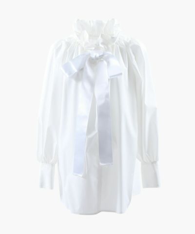 L'Appartement Stand Frill Blouse ホワイト