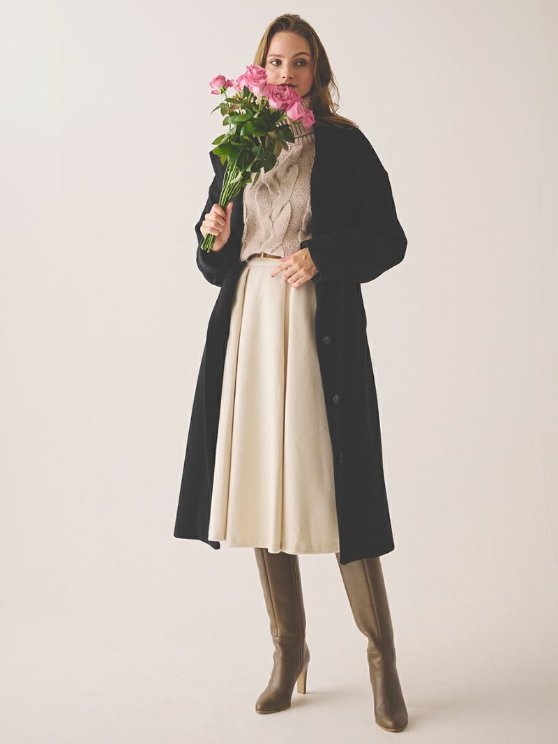 efla ドロップショルダーウールコート efla(エフラ)公式通販｜ドロップショルダーウールコート