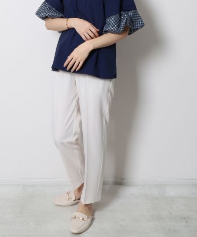 新品】ヴェロフォンナ パール付ビッグカラープルオーバー