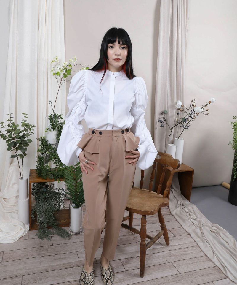 louloute(ルルット)公式通販｜gathered sleeve Blouse