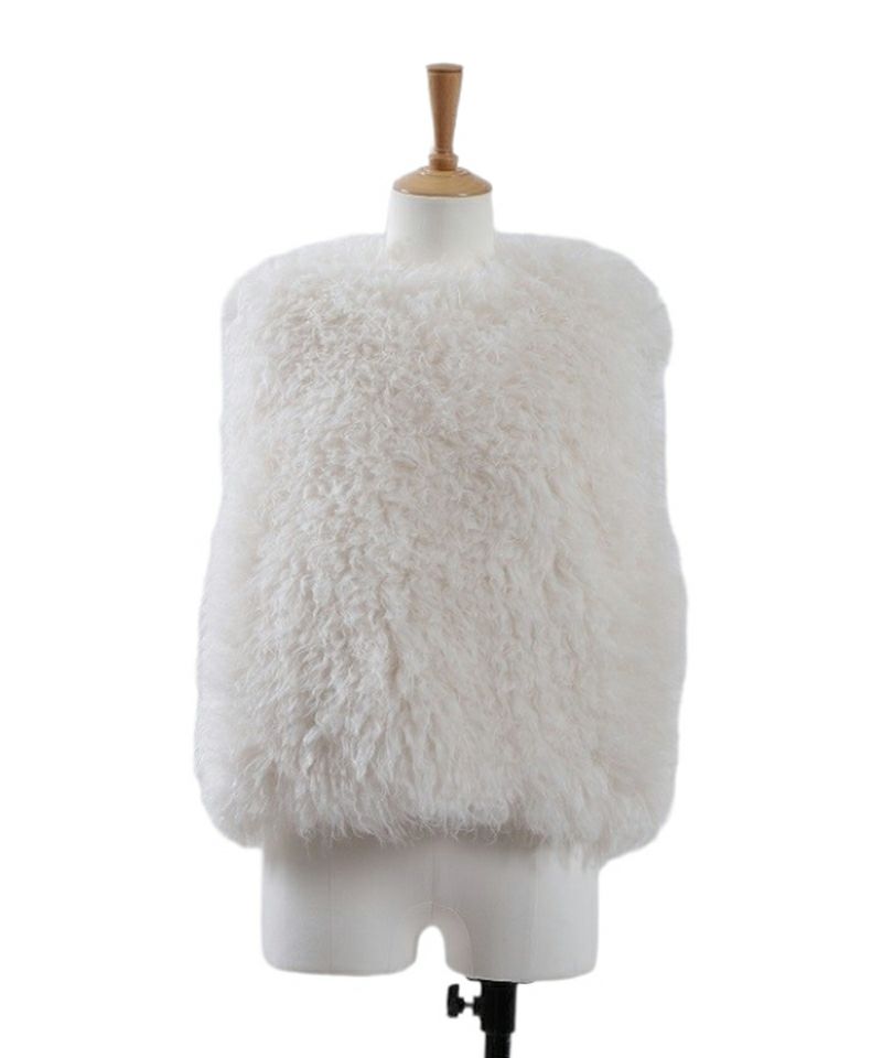 louloute  ルルット compact ECO fur Vest