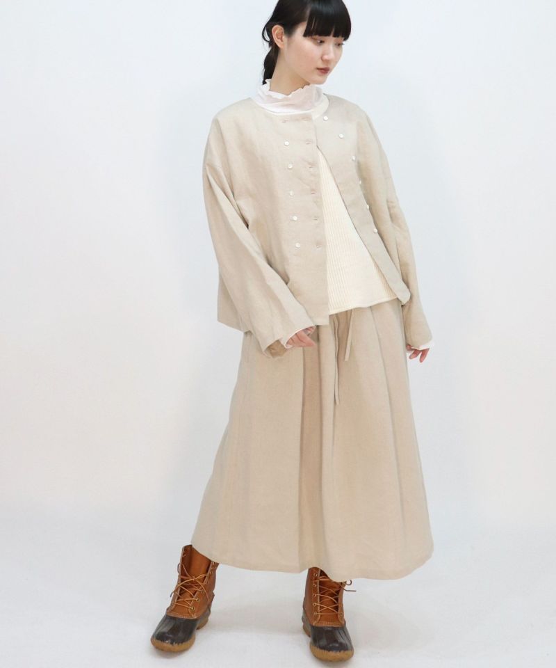 HAU （ハウ） / リネンスカート コレクトバイハンチ Collect by Hunch 【WEB限定・別注