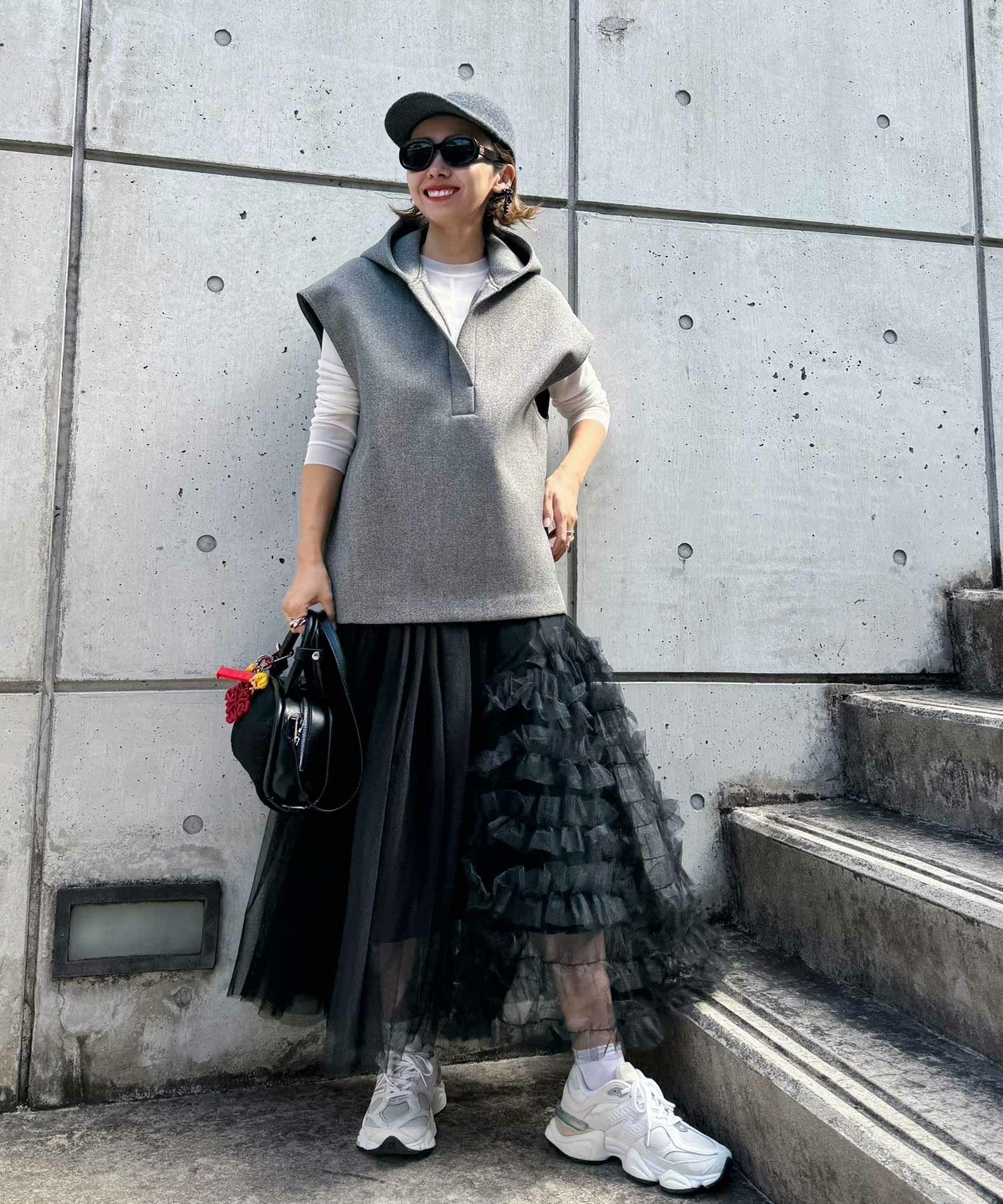 Re.verofonna アキロンコラボギャザーフリルブラウス 盛り沢山 