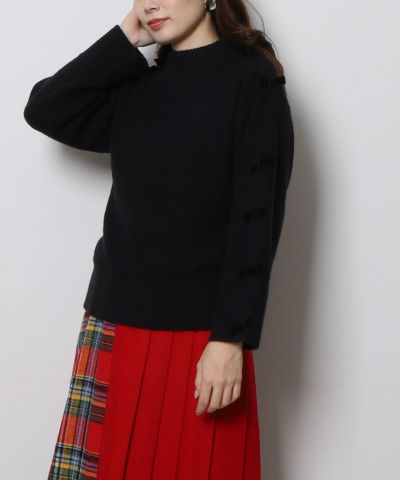 未使用品 Re.Verofonna ヴェロフォンナ ボリュームスリーブ ニット セール】ボリュームスリーブニットボレロ（カーディガン/ボレロ