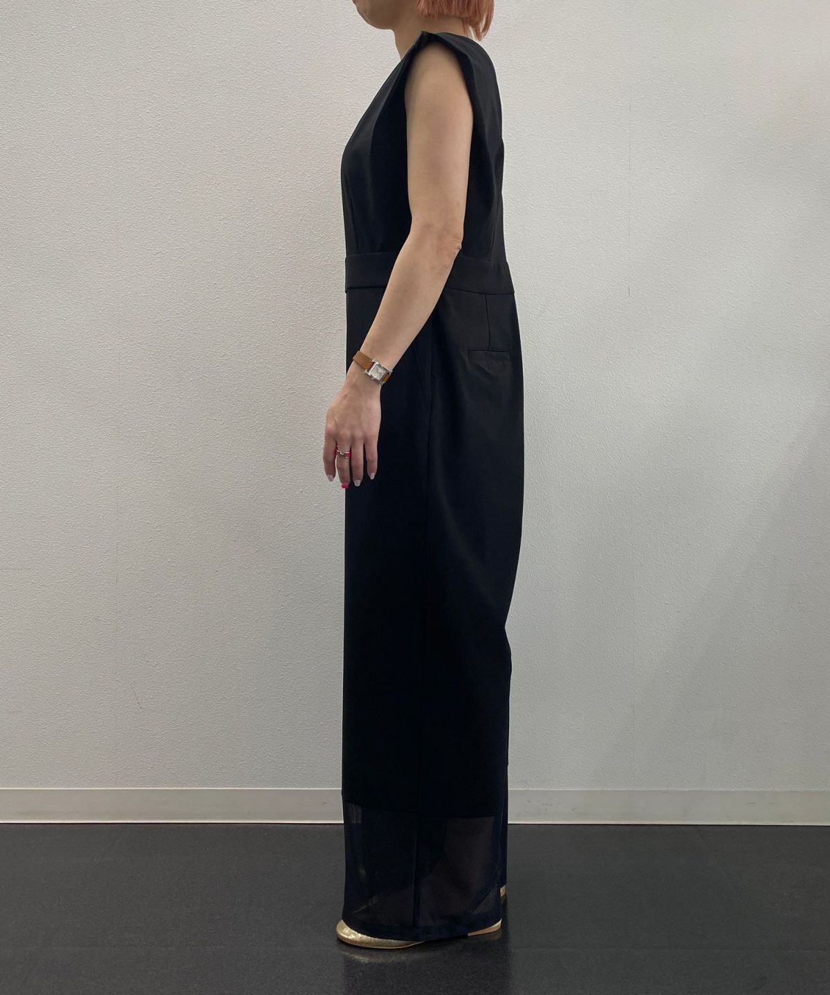 SHORTサイズ着用/身長153cm