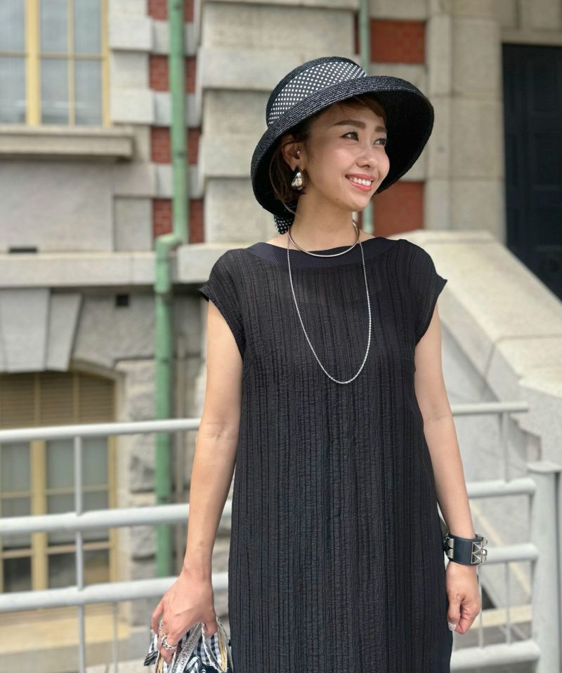 アキロン　コラボ　ヴェロフォンナ　楊柳ワンピース　アイボリー Re.Verofonna(ヴェロフォンナ)公式通販｜アキロンコラボ楊柳